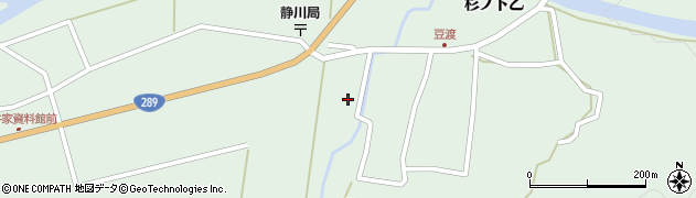 福島県南会津町（南会津郡）静川（能沢乙）周辺の地図