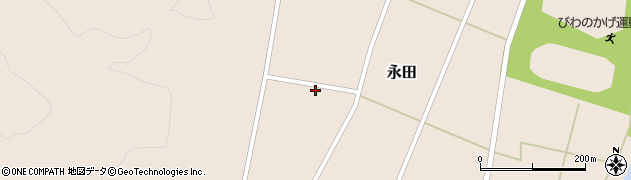 福島県南会津郡南会津町永田東俣9周辺の地図