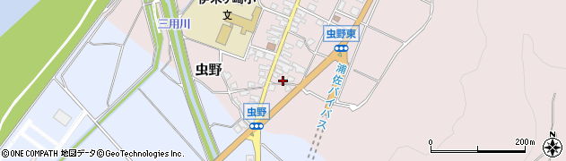 新潟県魚沼市虫野207周辺の地図