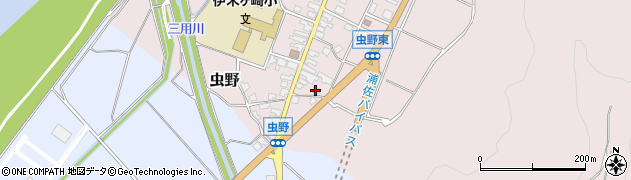新潟県魚沼市虫野206周辺の地図
