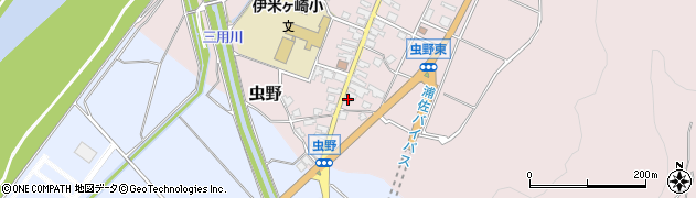 新潟県魚沼市虫野208周辺の地図