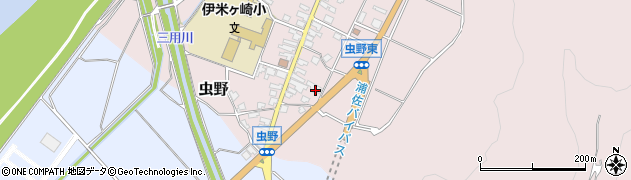 新潟県魚沼市虫野203周辺の地図