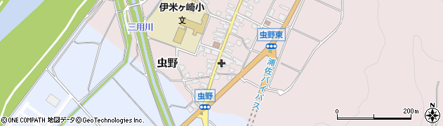 新潟県魚沼市虫野202周辺の地図