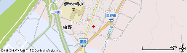 新潟県魚沼市虫野200周辺の地図