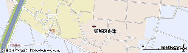 新潟県上越市頸城区舟津周辺の地図
