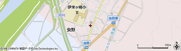 新潟県魚沼市虫野27周辺の地図