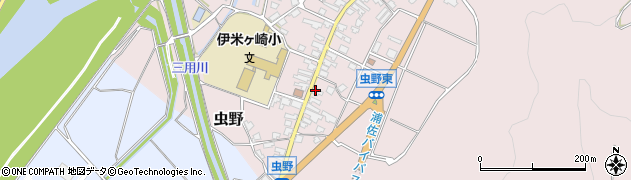 新潟県魚沼市虫野191周辺の地図
