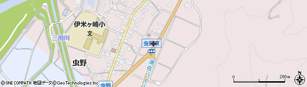 新潟県魚沼市虫野451周辺の地図