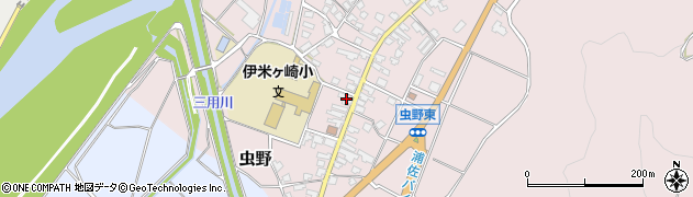 新潟県魚沼市虫野53周辺の地図