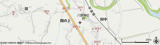 福島県広野町（双葉郡）折木（田中）周辺の地図