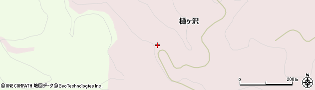 福島県白河市大信下小屋樋ヶ沢168周辺の地図