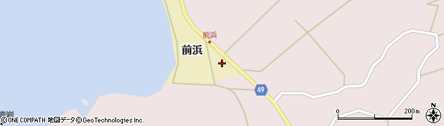 石川県羽咋郡志賀町前浜井周辺の地図