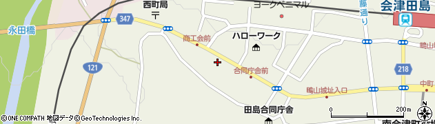 会津交通株式会社　田島営業所周辺の地図