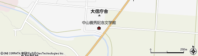 福島県白河市大信町屋沢田25周辺の地図