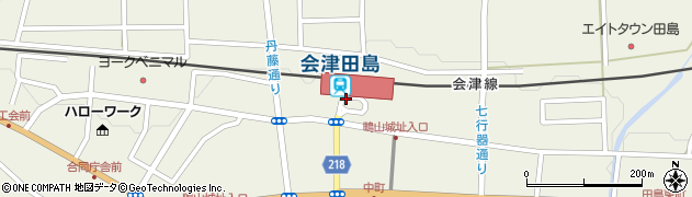 田島駅周辺の地図