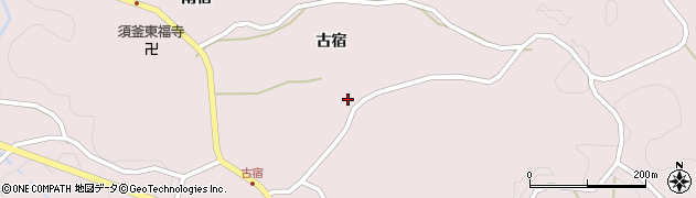 福島県玉川村（石川郡）南須釜（寺蔭）周辺の地図