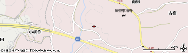 福島県玉川村（石川郡）南須釜（根搦）周辺の地図