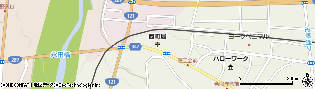 田島西町郵便局 ＡＴＭ周辺の地図