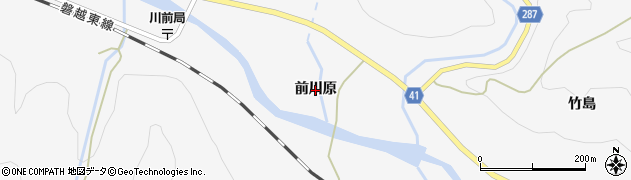 福島県いわき市川前町川前（前川原）周辺の地図