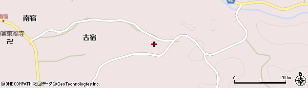 福島県玉川村（石川郡）南須釜（越田）周辺の地図