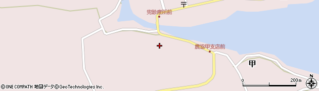 石川県穴水町（鳳珠郡）甲（リ）周辺の地図