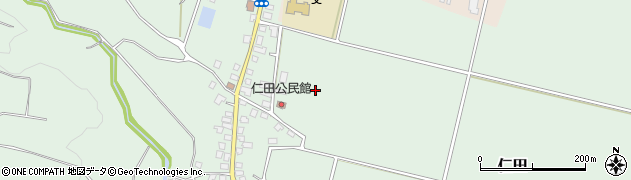 新潟県十日町市仁田周辺の地図