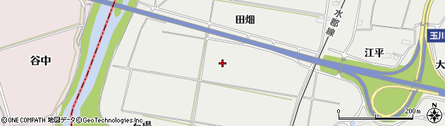 福島県玉川村（石川郡）小高（北ノ内）周辺の地図