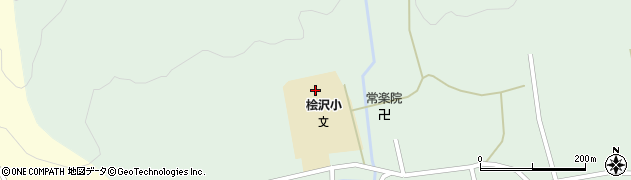 福島県南会津町（南会津郡）福米沢（宮ノ沢）周辺の地図