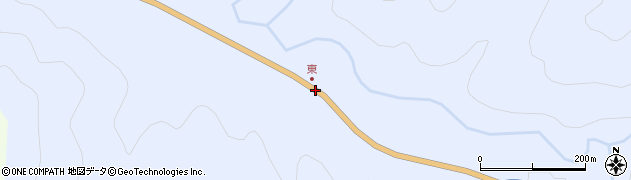 福島県南会津町（南会津郡）東（居平）周辺の地図
