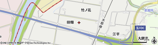 福島県玉川村（石川郡）小高周辺の地図