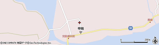 石川県穴水町（鳳珠郡）甲（レ）周辺の地図