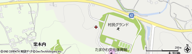 福島県玉川村（石川郡）小高（大谷地）周辺の地図