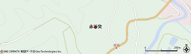 新潟県十日町市赤谷（癸）周辺の地図