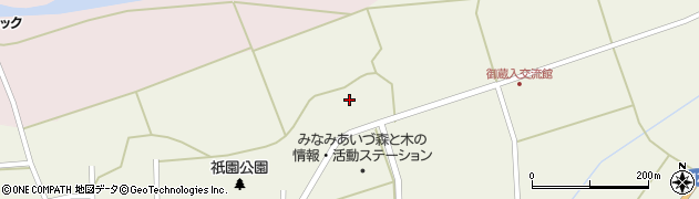 福島県南会津町（南会津郡）田島（宮本）周辺の地図