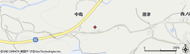 福島県玉川村（石川郡）小高（中島）周辺の地図