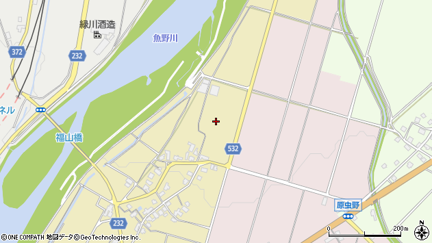〒946-0038 新潟県魚沼市伊勢島の地図