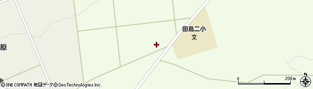 福島県南会津郡南会津町長野反間周辺の地図