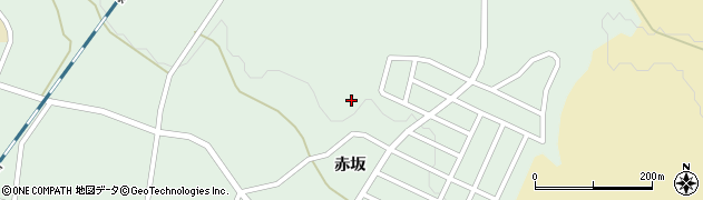 福島県白河市大信中新城（坂東）周辺の地図