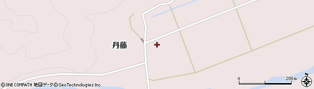 福島県南会津町（南会津郡）丹藤（家前）周辺の地図