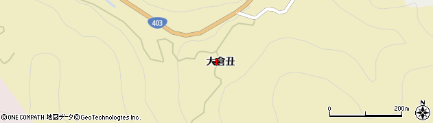新潟県十日町市大倉周辺の地図