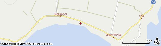 石川県鳳珠郡穴水町沖波ニ周辺の地図