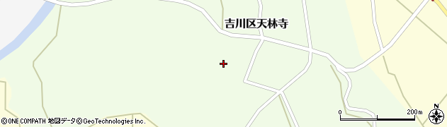 新潟県上越市吉川区天林寺1118周辺の地図