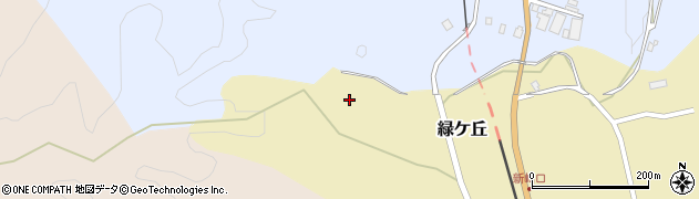 石川県穴水町（鳳珠郡）緑ケ丘周辺の地図