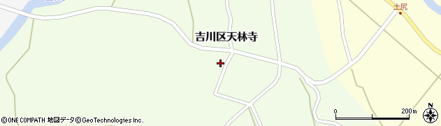 新潟県上越市吉川区天林寺1134周辺の地図