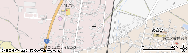福島県矢吹町（西白河郡）北町周辺の地図
