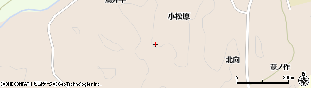 福島県石川郡平田村小松原鳥井平周辺の地図