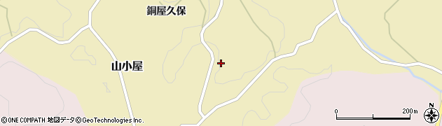 福島県玉川村（石川郡）山小屋（丸内田）周辺の地図