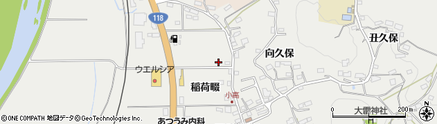 福島県玉川村（石川郡）小高（六斗蒔）周辺の地図