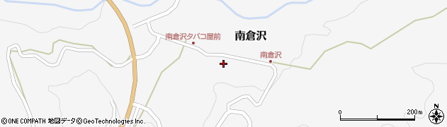 福島県下郷町（南会津郡）南倉沢（居平）周辺の地図