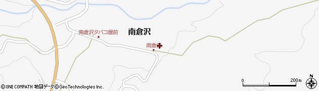 福島県下郷町（南会津郡）南倉沢（墻ノ内）周辺の地図
